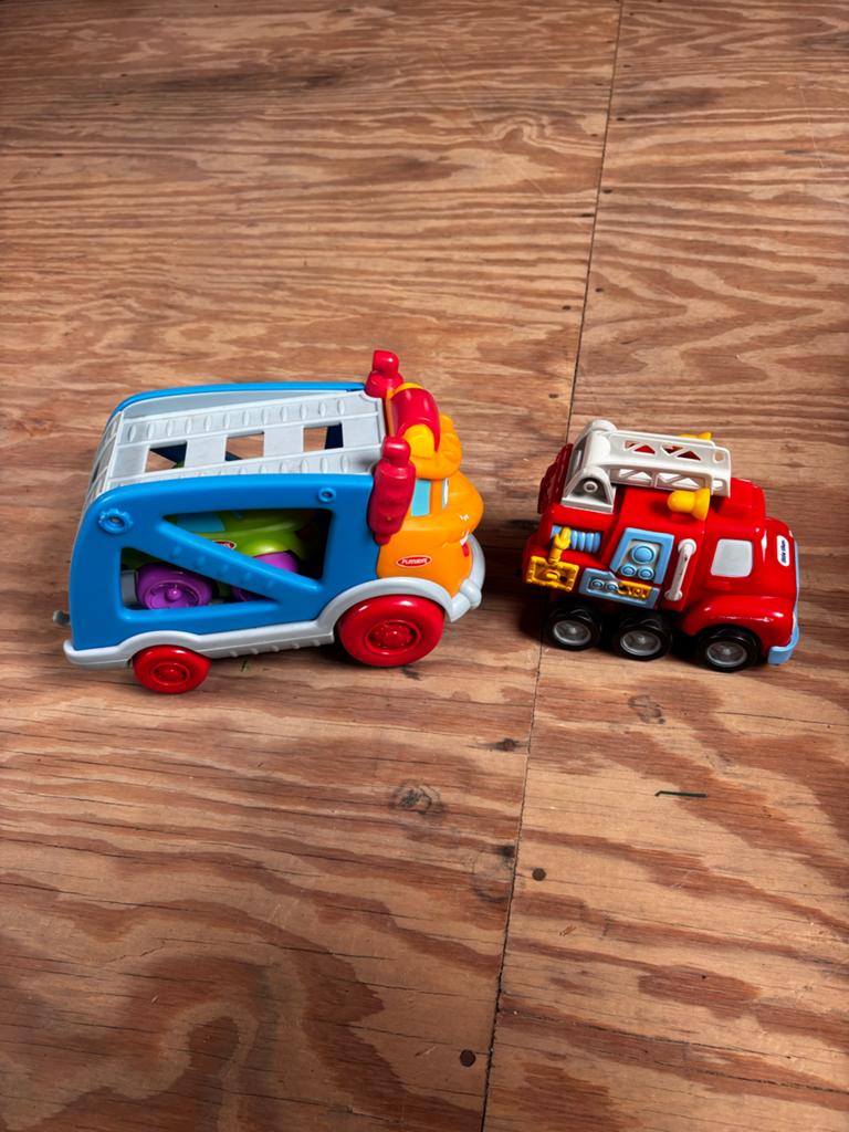 Playskool en Little Tikes speelgoedauto's, Ophalen of Verzenden, Zo goed als nieuw