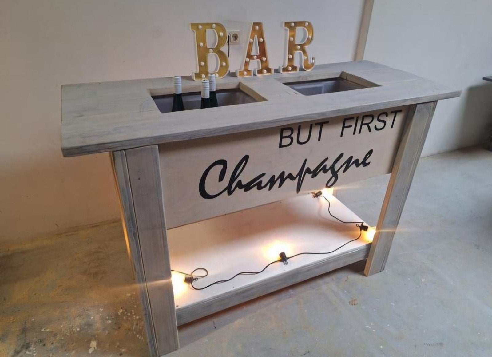 Te huur Champagne bar bruiloft huwelijk jubileum feestjes, Ophalen of Verzenden
