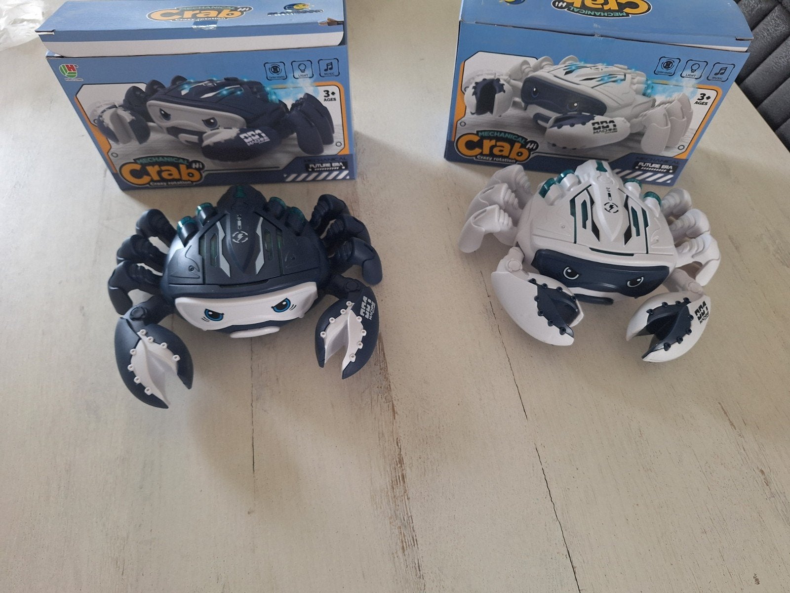 PlayMoon Lopende Krab met Licht & Geluid -, Ophalen of Verzenden