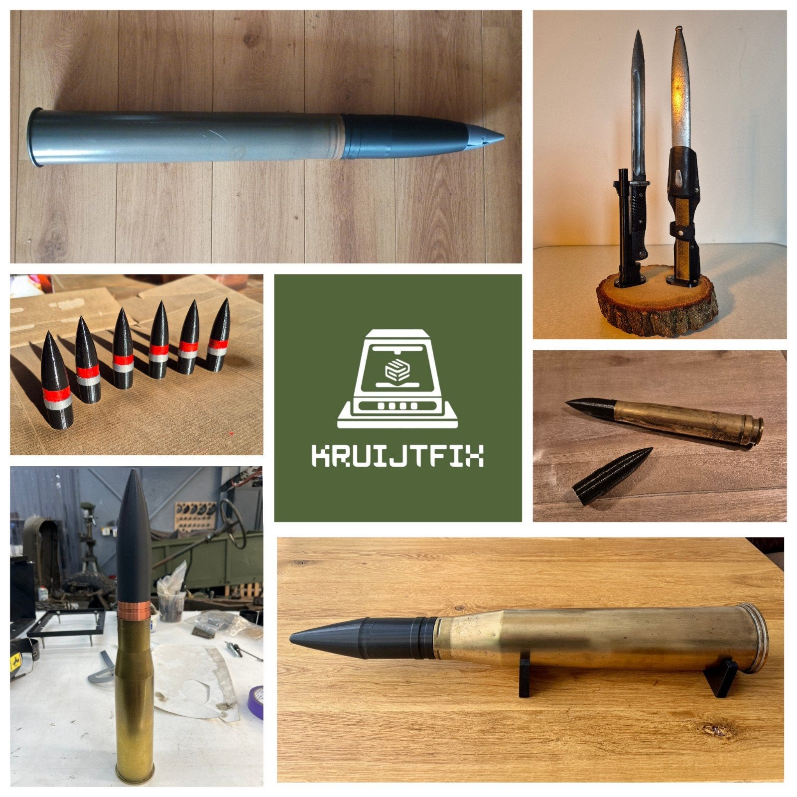 Militaira 3D print projecten ww2, Ophalen of Verzenden, Overige soorten, Nederland, Hulzen of Bodemvondsten