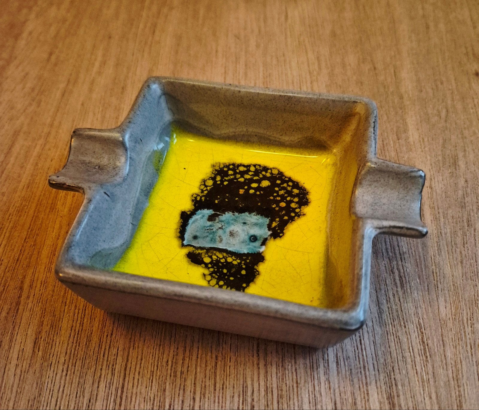 Retro asbak, jaren 60/70, Ophalen, Zo goed als nieuw, Asbak