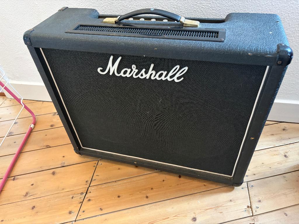 Marshall JMP 2104 Lead 50 watt 1979 inclusief flight case, Muziek en Instrumenten, Ophalen, Gebruikt, Gitaar, 50 tot 100 watt