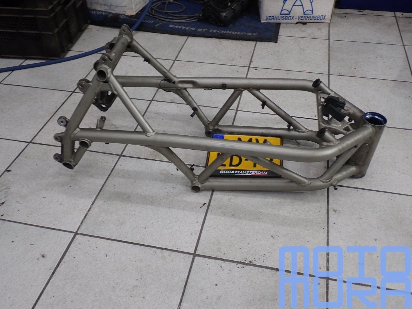 Ducati Streetfighter 1098 S 2009 - 2013 Frame met compleet N, Ophalen, -, -, -