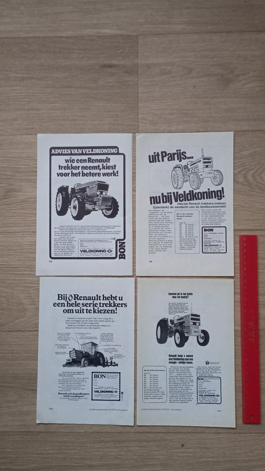 A : Renault trekker advertenties., Ophalen of Verzenden, 1980 tot heden, Tijdschrift