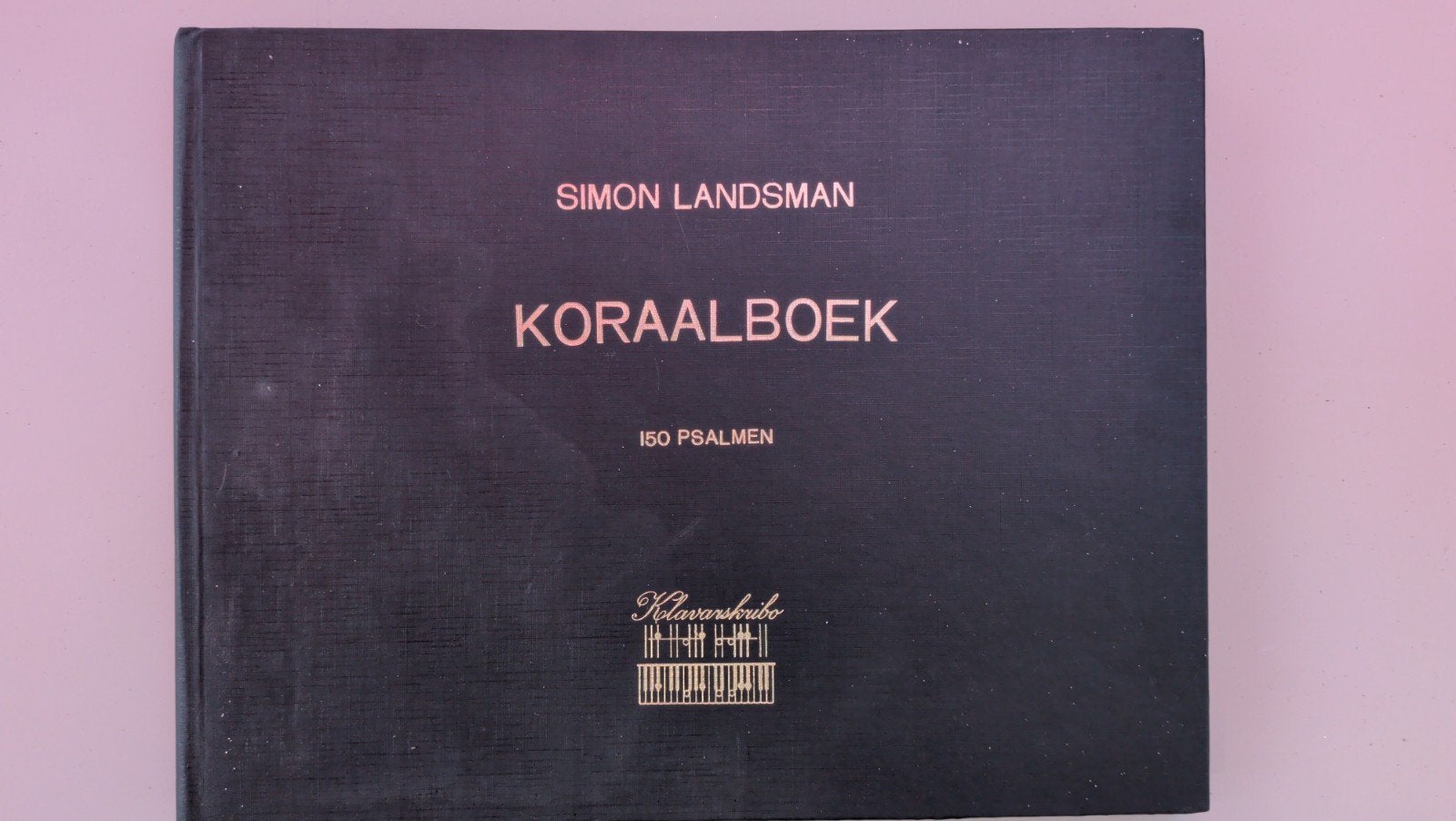 Koraalboek 150 Psalmen - Simon Landsman, Gebruikt, Ophalen of Verzenden, Thema, Religie en Gospel