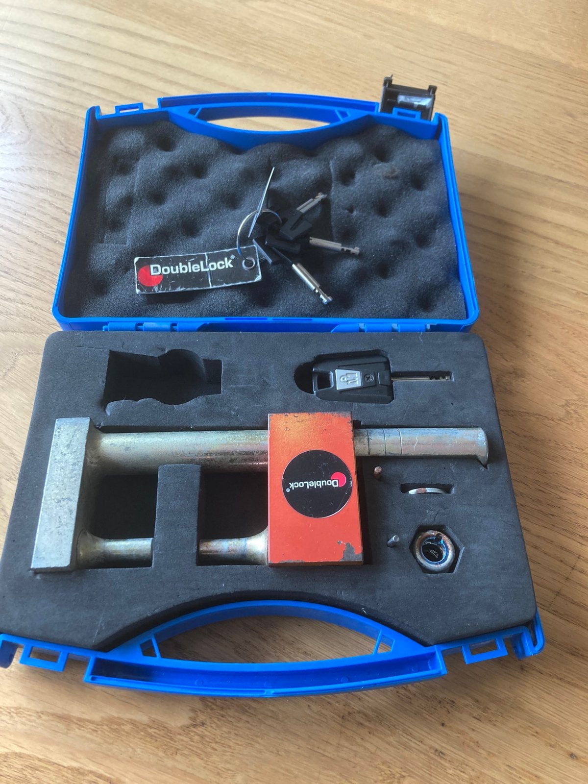 Doublelock compact condor koppelingsslot SCM gekeurd., Caravans en Kamperen, Caravan accessoires, Ophalen, Gebruikt