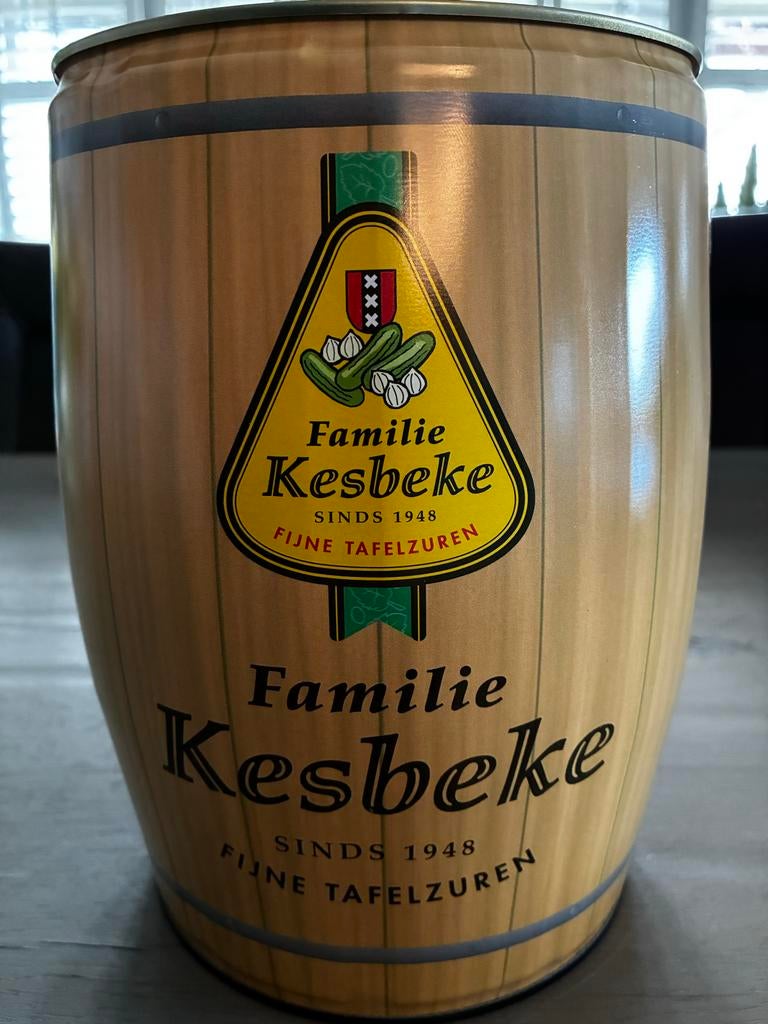 Leuk Kesbeke blik voor de verzamelaar (zonder deksel), Ophalen of Verzenden, Nieuw, Overige, Overige merken