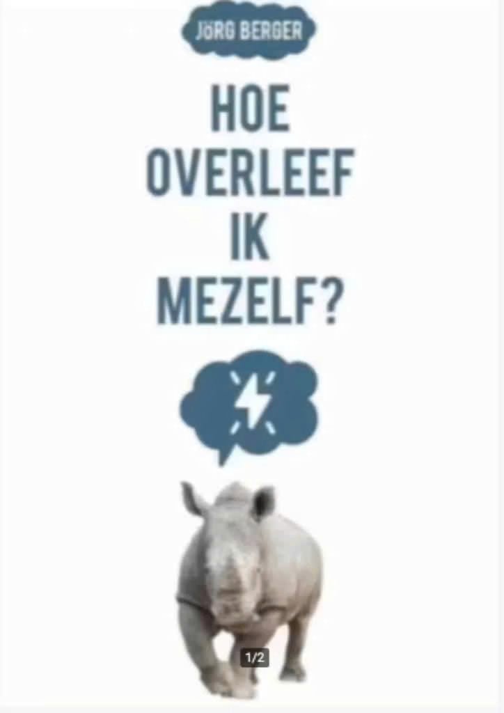 Hoe overleef ik mezelf? (Jorg Berger), Ophalen of Verzenden, Zo goed als nieuw