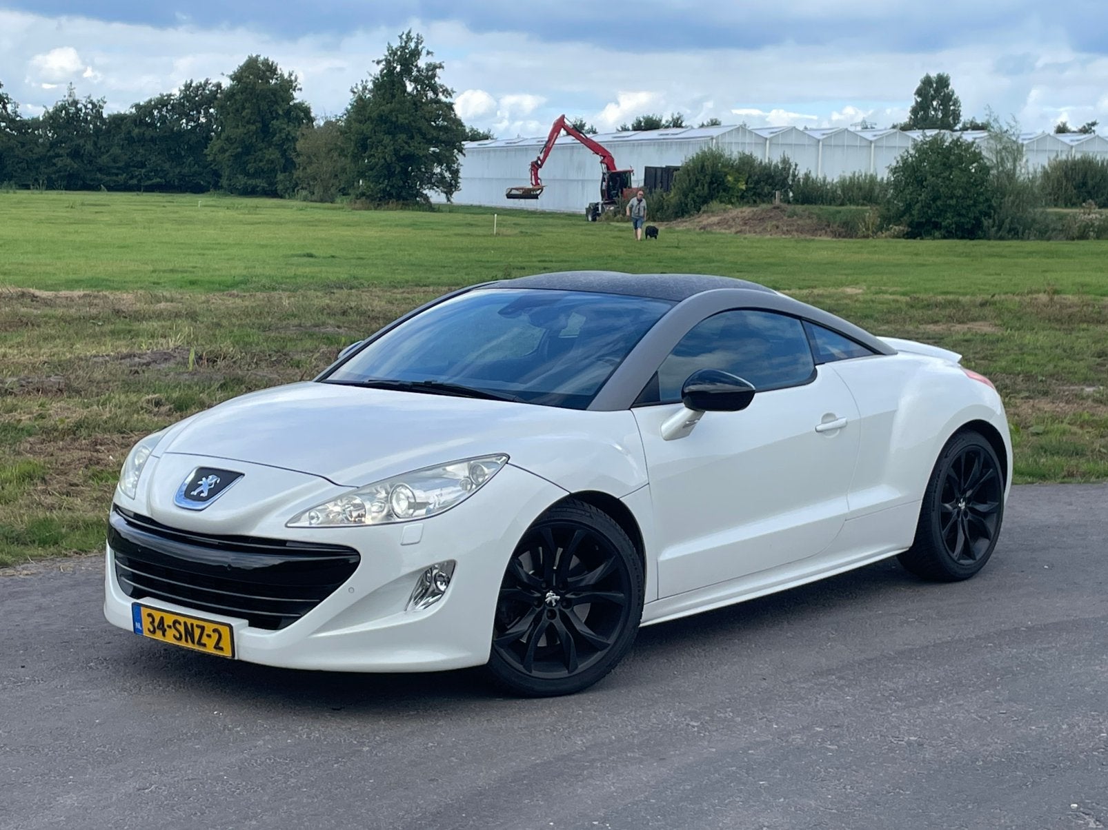 Peugeot RCZ 1.6 THP | 200pk | Vol Leder | Navigatie | Cruise, Voorwielaandrijving, 1272 kg, Zwart, 4 cilinders