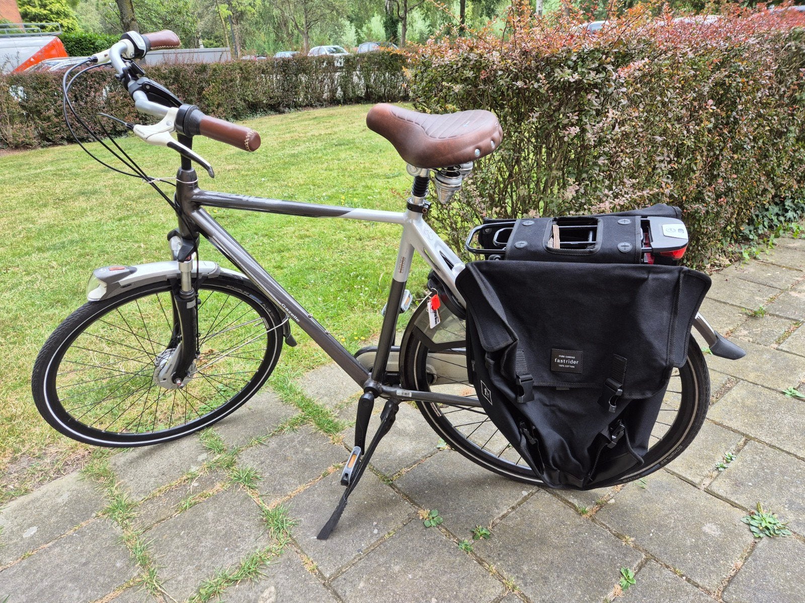 Gazelle Eclipse herenfiets hoog frame, Fietsen en Brommers, Fietsen | Heren | Herenfietsen, Gebruikt, Gazelle, 57 tot 61 cm, Versnellingen