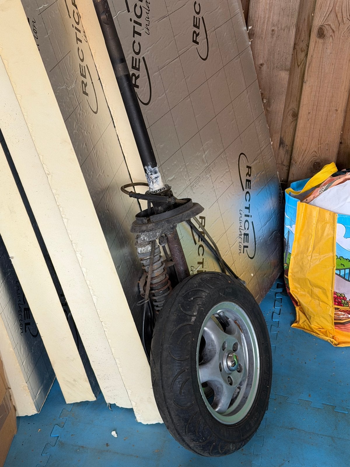 Hexagon voorvork voor Piaggio Zip (lasproject), Fietsen en Brommers, Brommeronderdelen | Scooters, Ophalen, Gebruikt, Overige typen