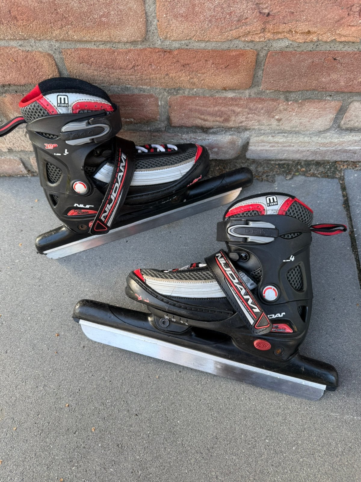 Nijdam verstelbare combinoren / schaatsen maat 30 - 33, Sport en Fitness, Ophalen of Verzenden, Zo goed als nieuw, Combinoren