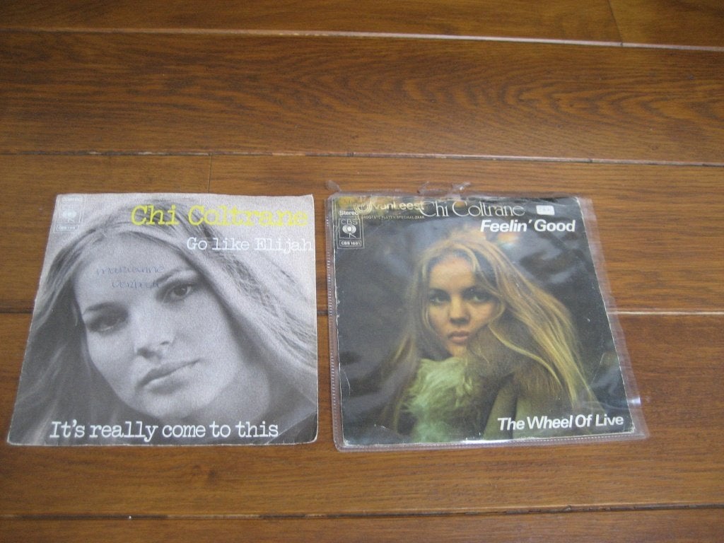 Chi coltrane singles, Ophalen of Verzenden, Gebruikt, 7 inch, Rock en Metal