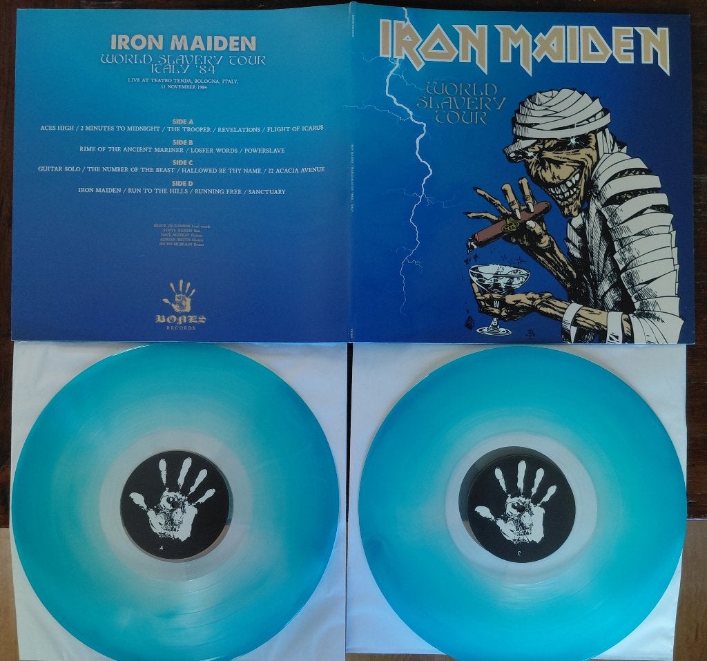 Iron Maiden ‎ Live 1984 2lp Metallica Judas Priest Motorhead, LP, Heavy metal, Verzenden, Zo goed als nieuw