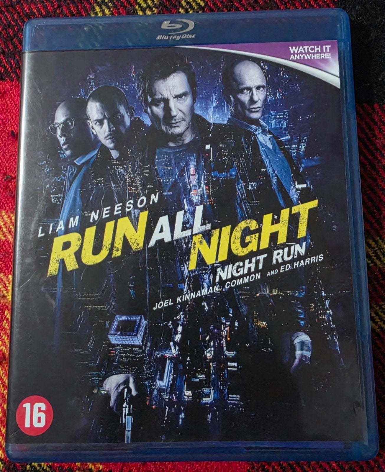 Run all night Blu-ray, Ophalen of Verzenden, Zo goed als nieuw