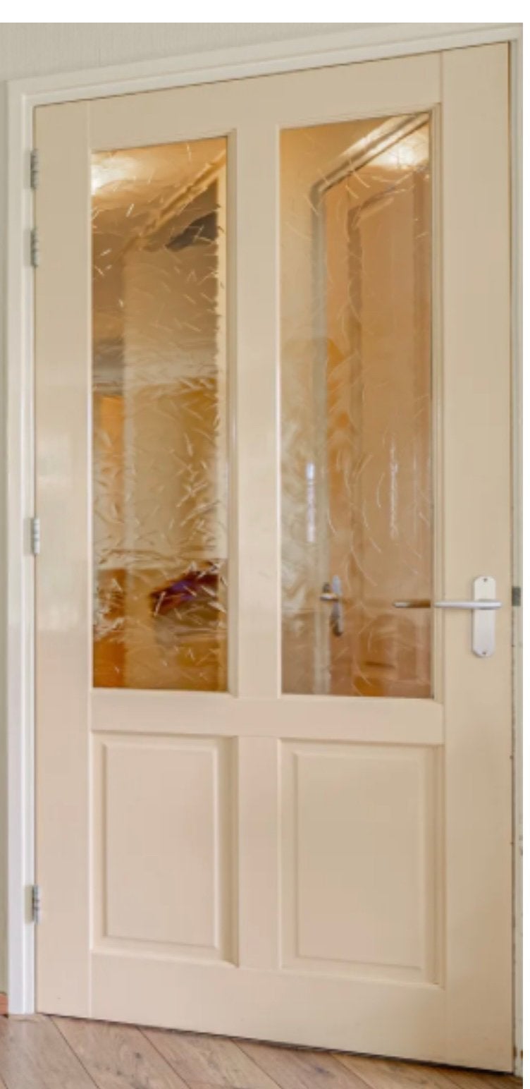 Binnendeur paneeldeur stomp met glas  93x231,5 — 93 x 231,5, Doe-het-zelf en Verbouw, Deuren en Horren, Ophalen, 80 tot 100 cm