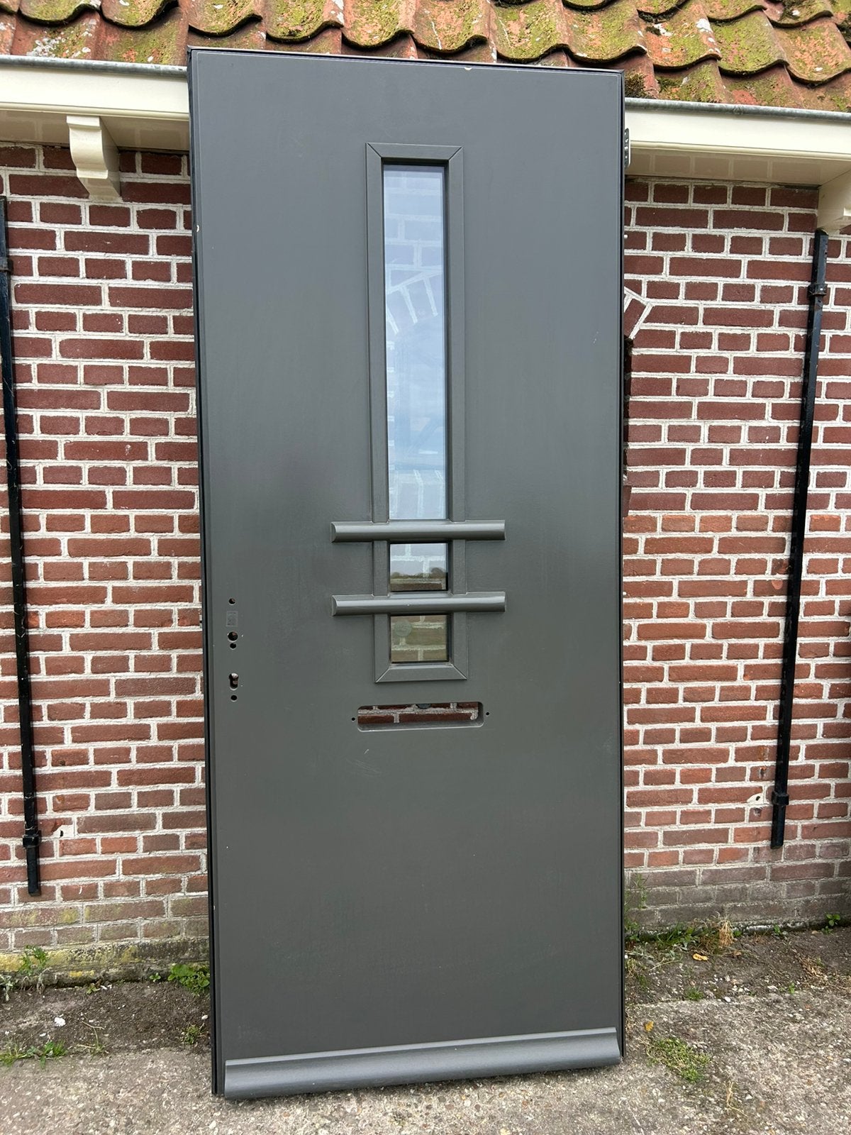 Royale geisoleerde voordeur 98x233cm., Ophalen, 80 tot 100 cm, 215 cm of meer, Nieuw