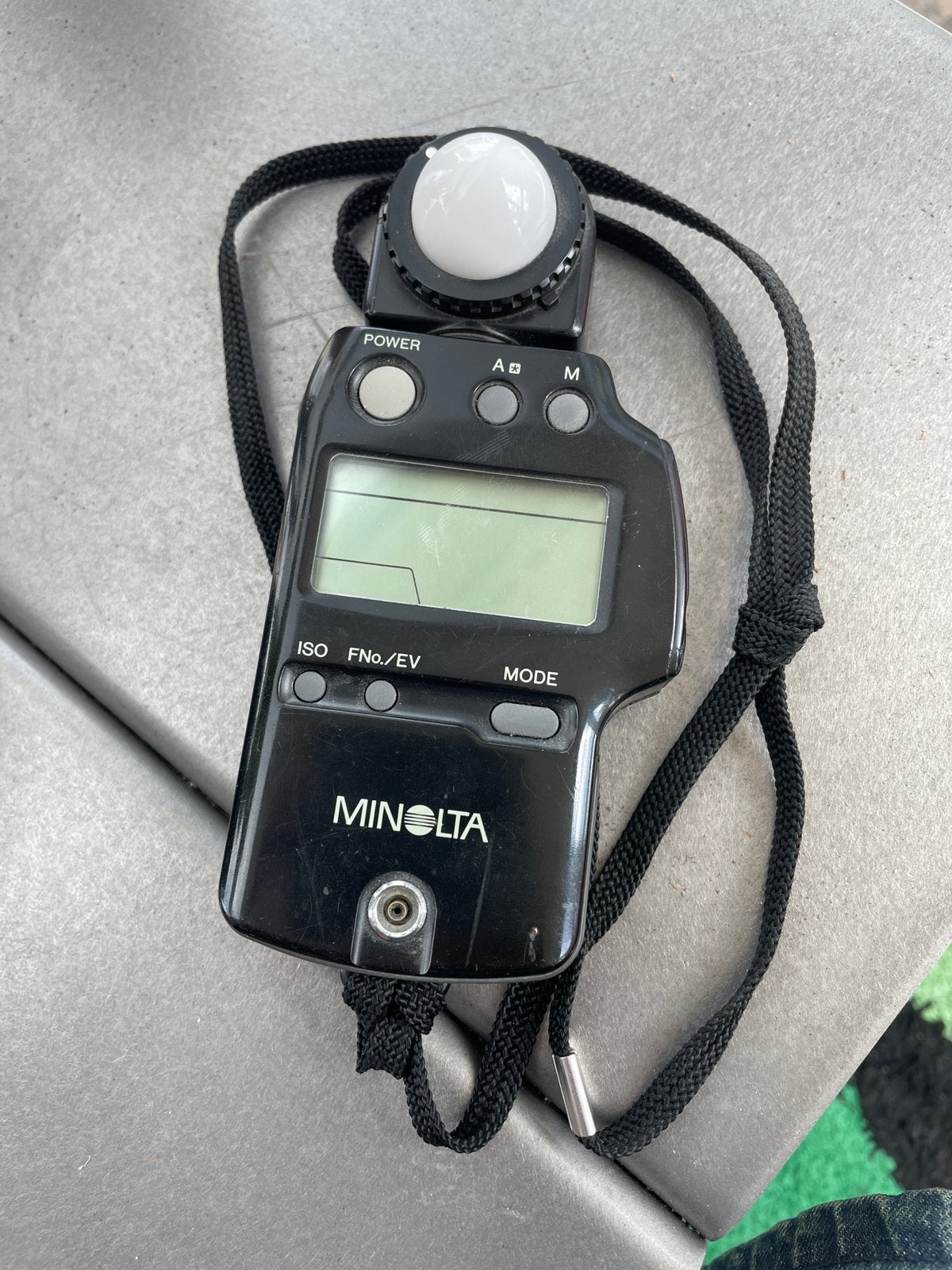 Minolta IV F auto meter, Audio, Tv en Foto, Verzenden, Gebruikt, Overige typen