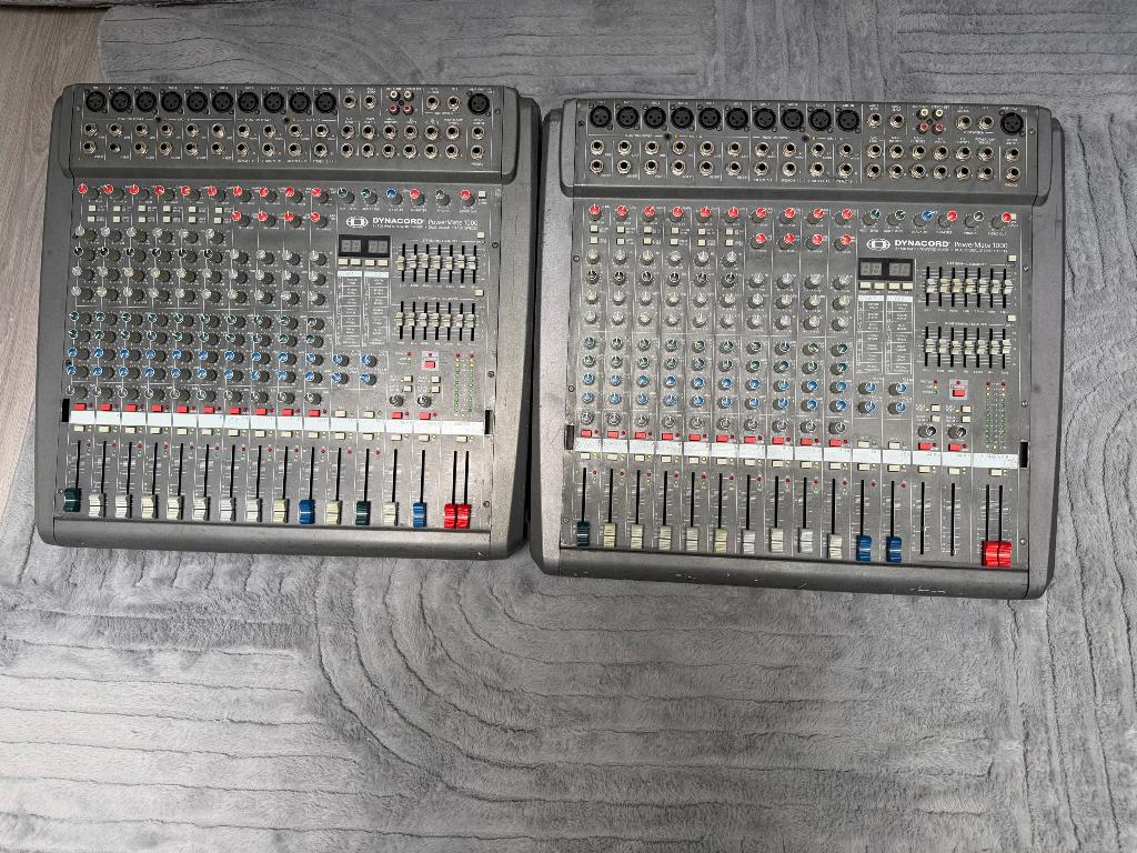 Dynacord powermate 1000, Ophalen, Gebruikt, 10 tot 20 kanalen, Microfooningang