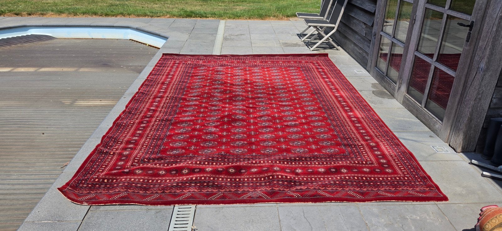 Prachtig mega groot XXL vintage Perzisch tapijt 350x250!, Perzisch, 200 cm of meer, Ophalen of Verzenden, Zo goed als nieuw
