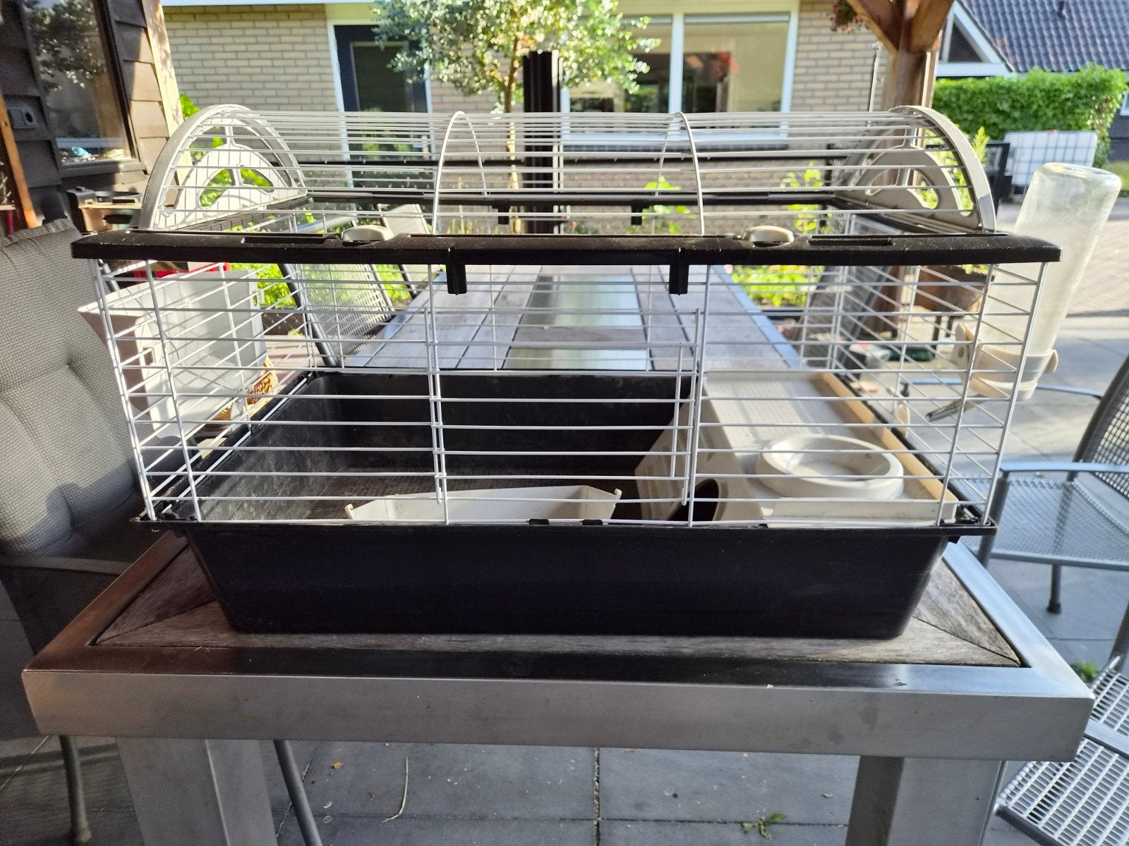 Compleet cavia hok 80 cm, Zo goed als nieuw, Konijn, Hok, 75 tot 110 cm