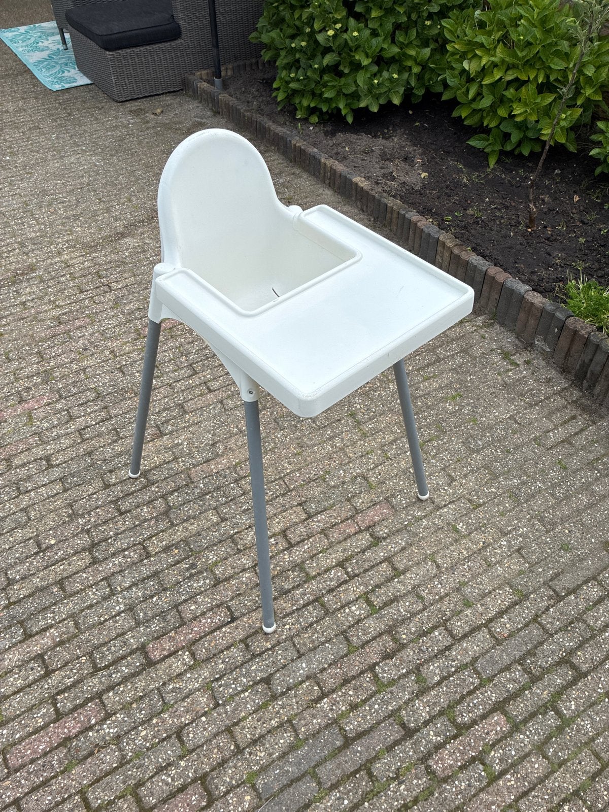 IKEA Antilop kinderstoel met eetblad, Kinderen en Baby's, Kinderstoelen, Gebruikt, Overige typen, Afneembaar eetblad, Ophalen