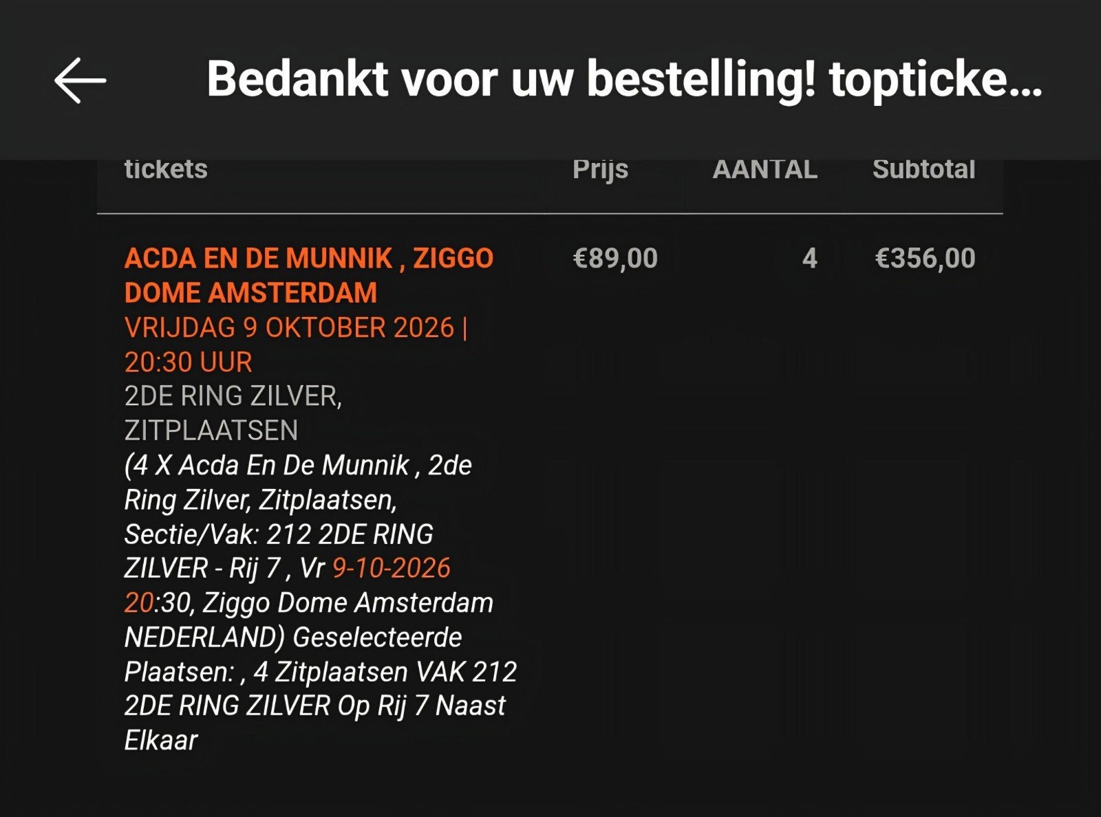 Acda en de Munnik, Drie personen of meer, Oktober