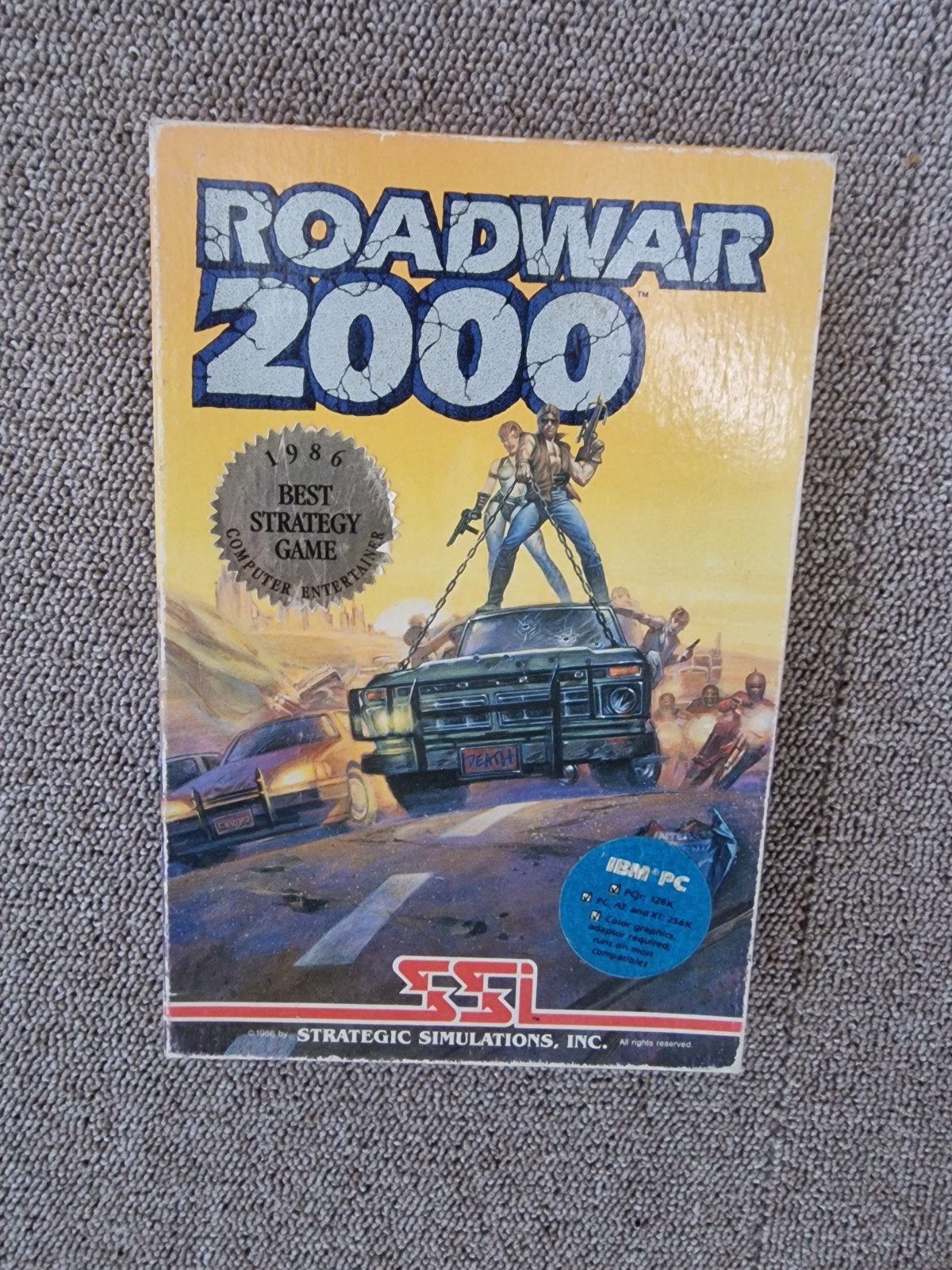 Roadwar 2000 - Vintage IBM PC Strategie Game (1986), Gebruikt, 1 speler, Ophalen of Verzenden, Strategie en Constructie