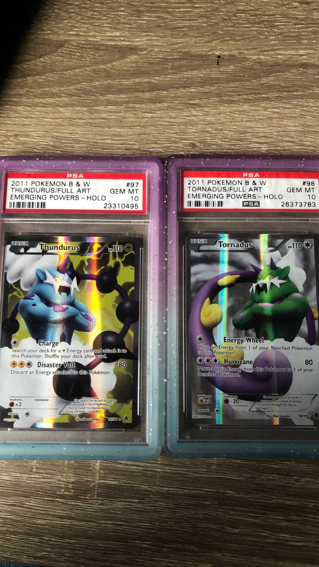 PSA 10 Pokémon Black & White Emerging Powers Full Art Set, Ophalen of Verzenden, Zo goed als nieuw