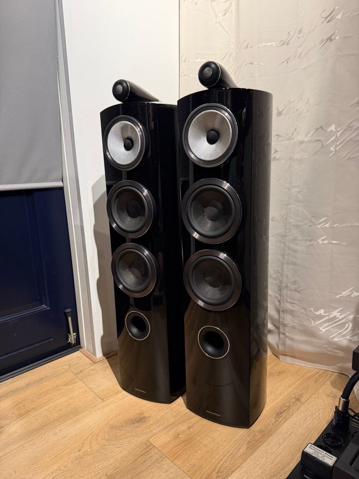 Mooie B&W 804D3 Diamond Luidspreker Gloss Black 2/2, 150 watt of meer, Vloerstaande luidspreker, Basreflex, Ophalen of Verzenden