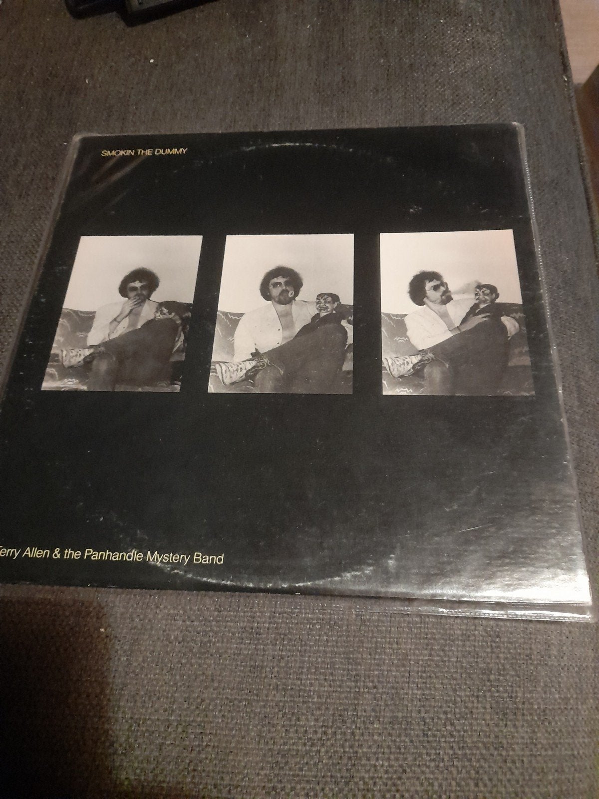 Terry Allen & The Panhandle Mystery Band - Smokin' The Dummy, LP, Gebruikt, Verzenden, Originele persing