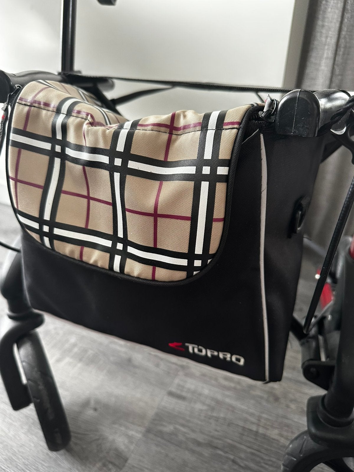 Topro Troja rode 2G rollator met tasje., Ophalen, Lichtgewicht, Gebruikt