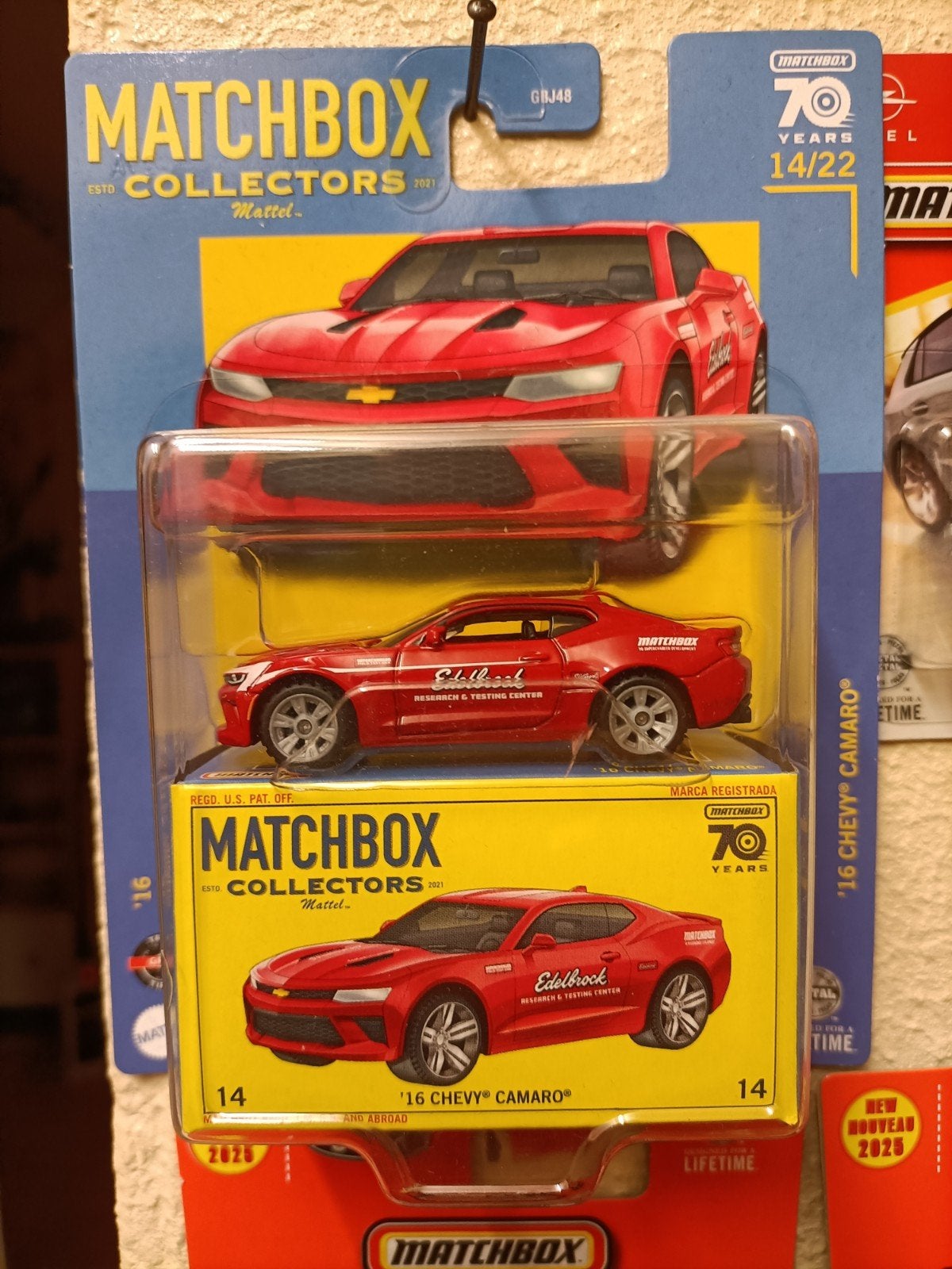 Matchbox Collectors '16 Chevy Camaro - Nieuw in verpakking, Ophalen of Verzenden, Nieuw, Auto