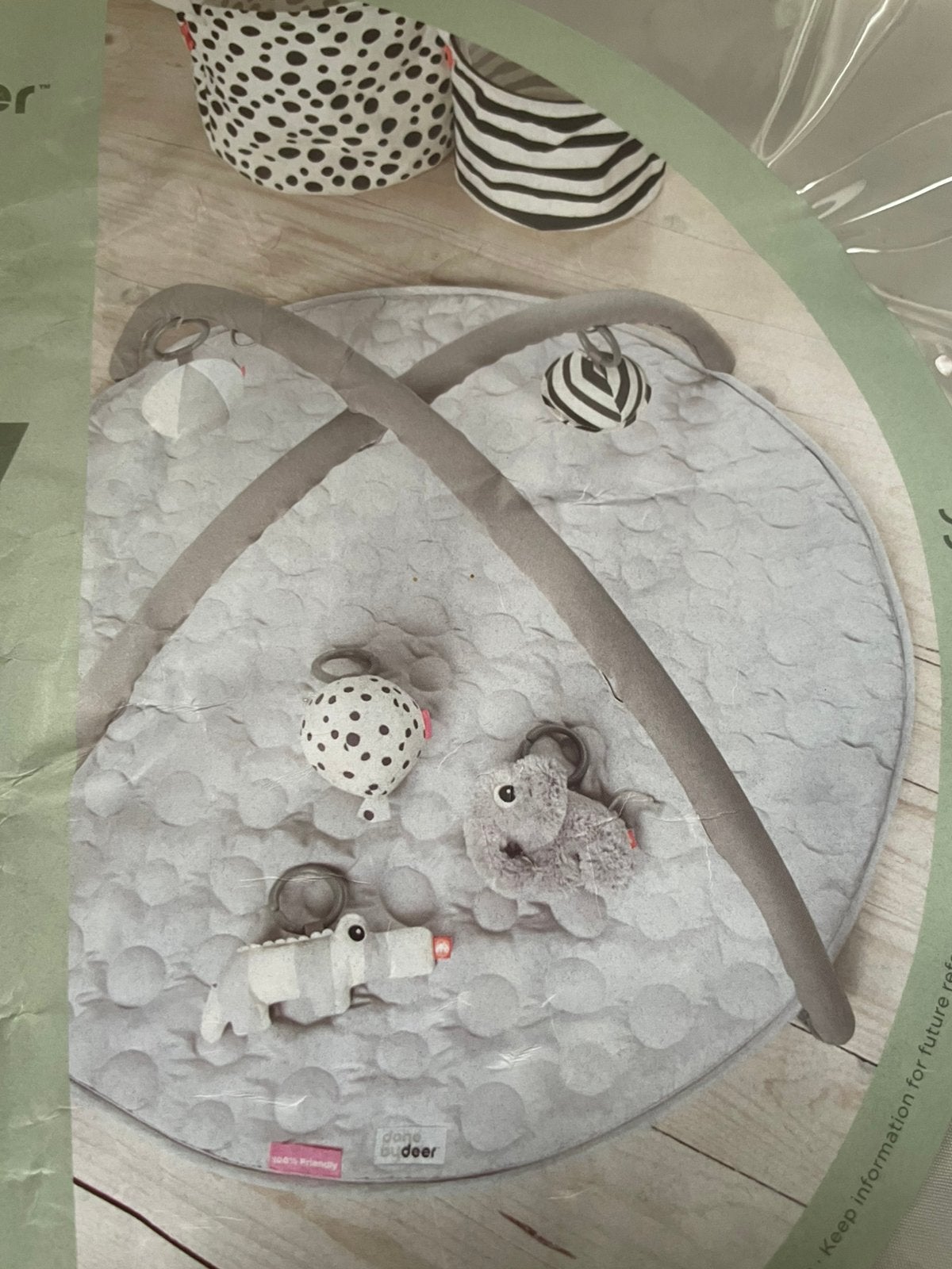Baby gym, Ophalen, Zo goed als nieuw