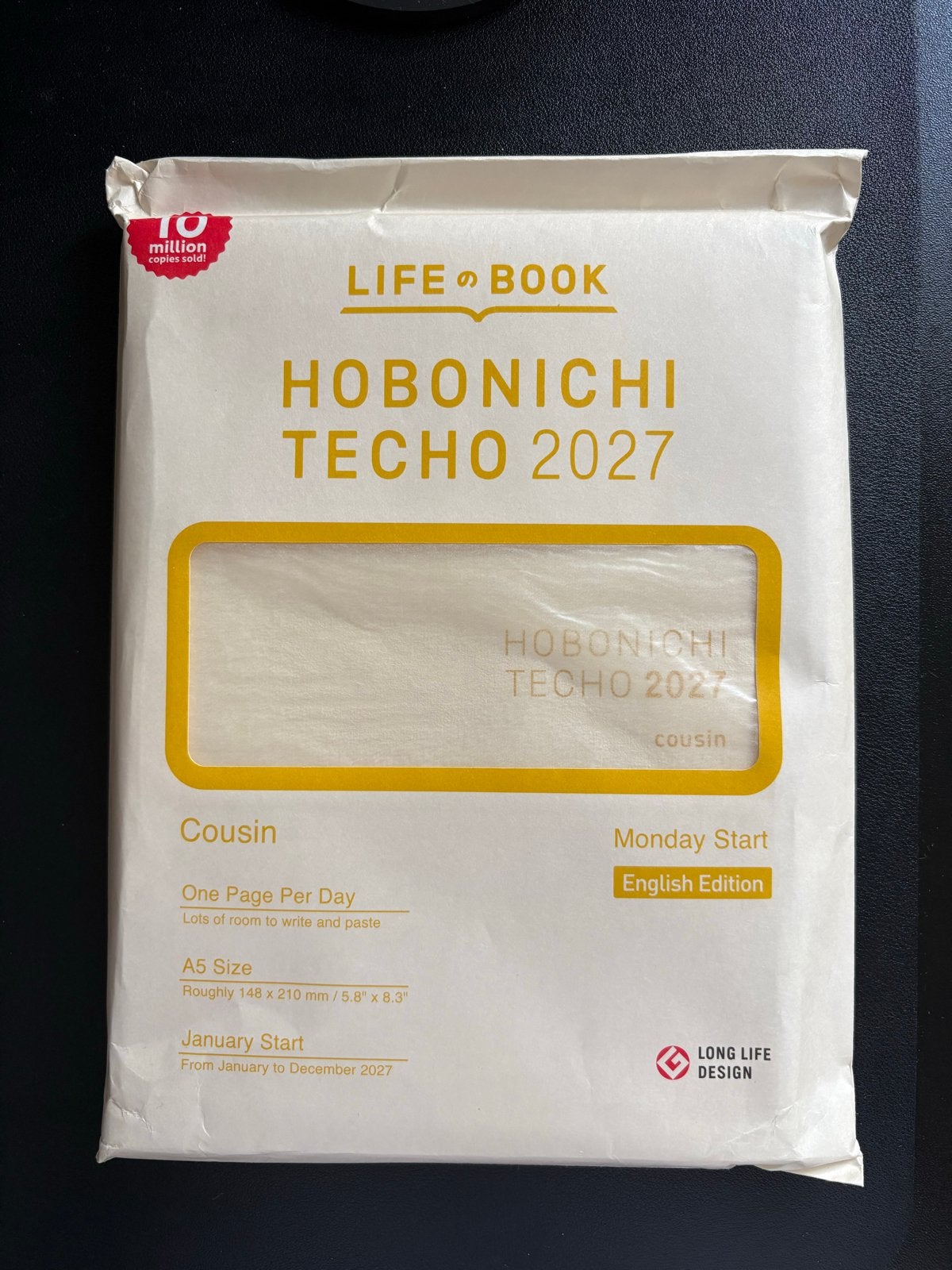 Hobonichi Techo 2027 Cousin Book – A5, English, Diversen, Ophalen of Verzenden, Nieuw
