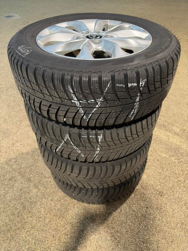 Winterbandenset 215/60 R16, Auto-onderdelen, Banden en Velgen, Ophalen, 215 mm, 16 inch, Banden en Velgen
