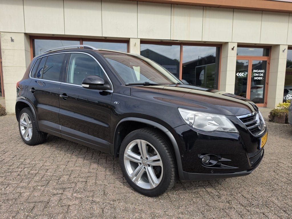 Volkswagen Tiguan 1.4 TSI Sport & Style | Park Assist | airc, Auto's, Keurmerk '100% Onderhouden', 4 cilinders, Zwart, Origineel Nederlands