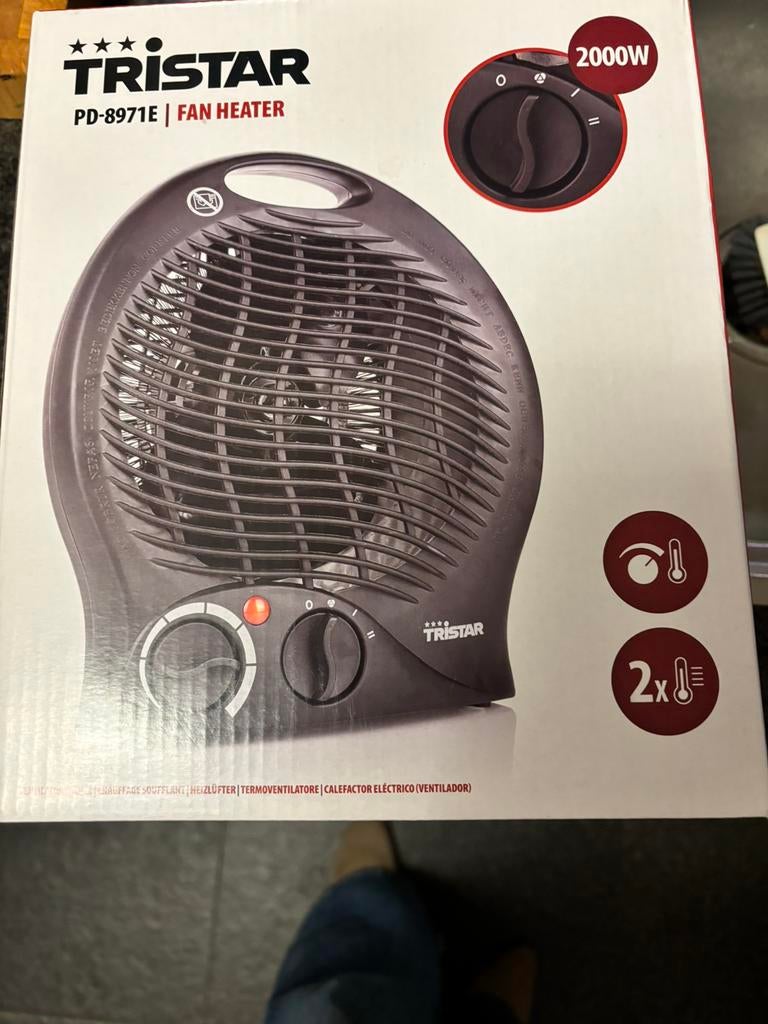 Ventilatorkachel, Ophalen of Verzenden, Nieuw, Vloerventilator