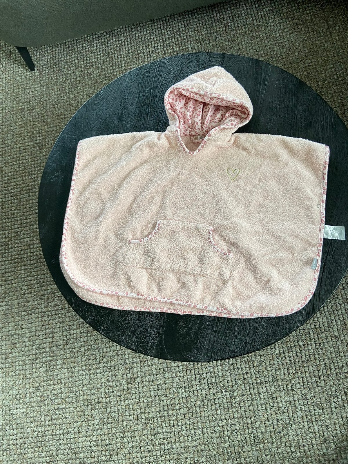 Bebe-jou badponcho roze maat 80, Ophalen of Verzenden, Gebruikt, Bébé-jou
