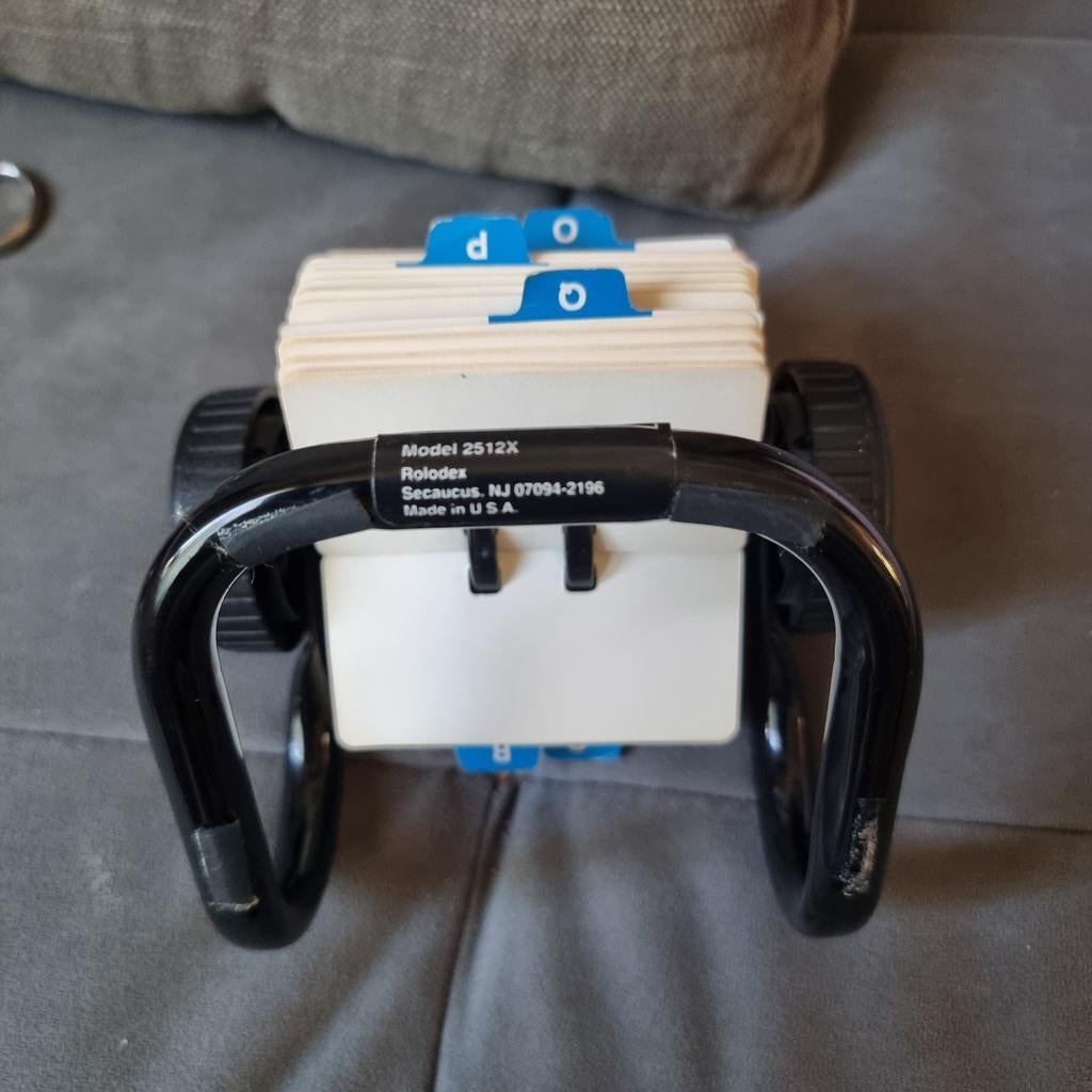 Rolodex metalen frame, Ophalen of Verzenden