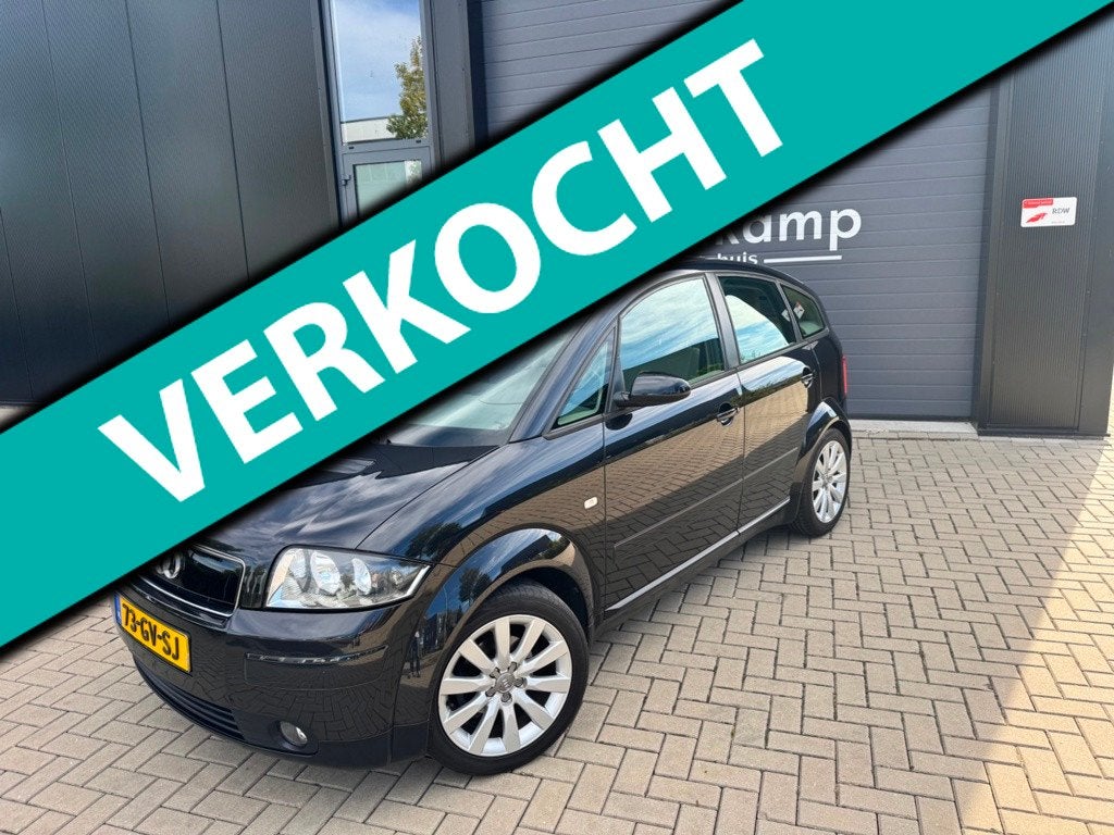 Audi A2 1.4 Exclusive | Perlnappa leder | Origineel NL | NAP, Voorwielaandrijving, Gebruikt, 4 cilinders, 4 stoelen