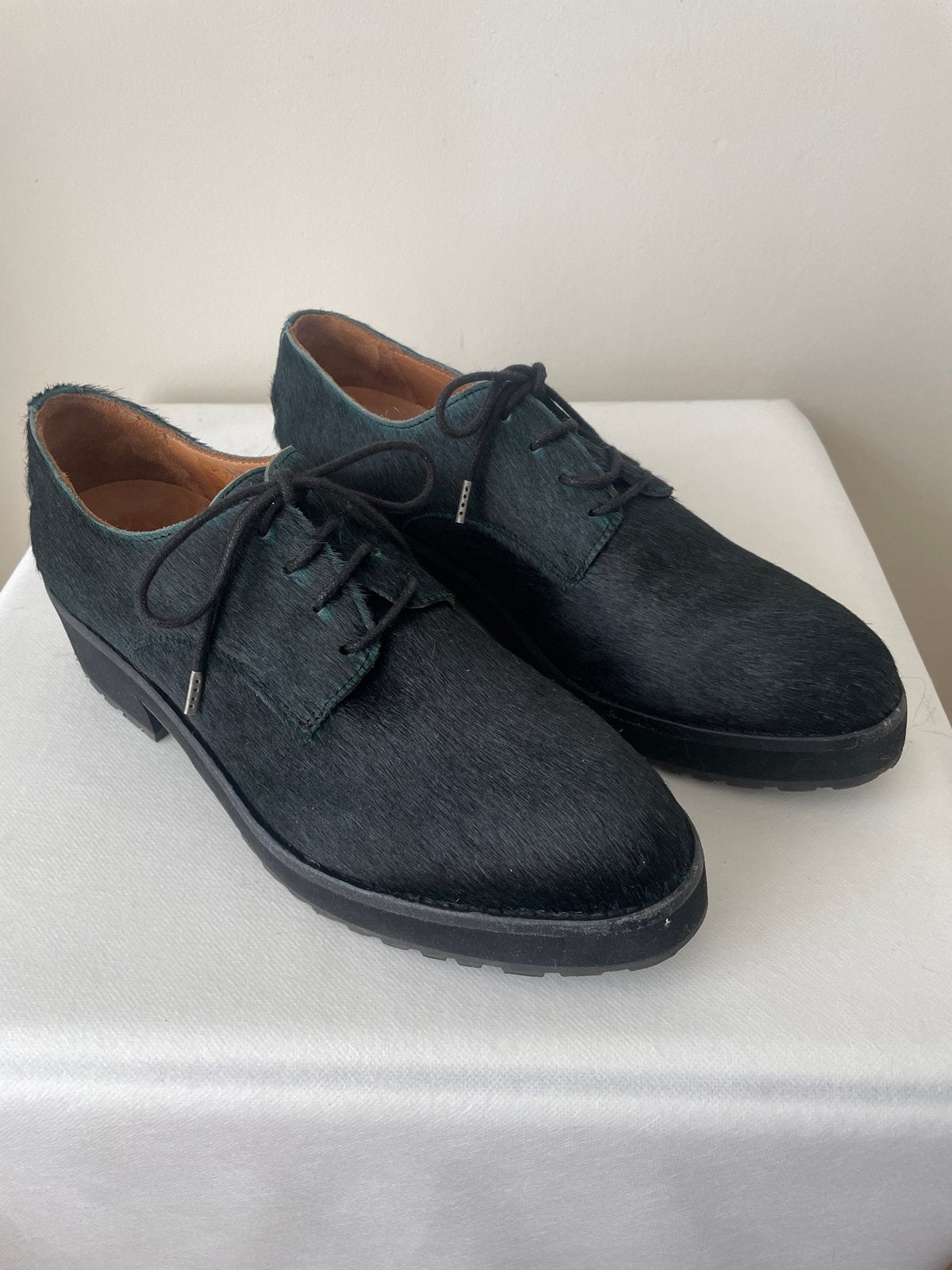 Shabbies Amsterdam veterschoenen ponyhair maat 41, Kleding | Dames, Schoenen, Overige typen, Ophalen of Verzenden, Zo goed als nieuw