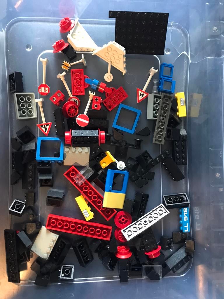 Lego onderdelen trein thema, Ophalen of Verzenden, Gebruikt, Losse stenen, Lego