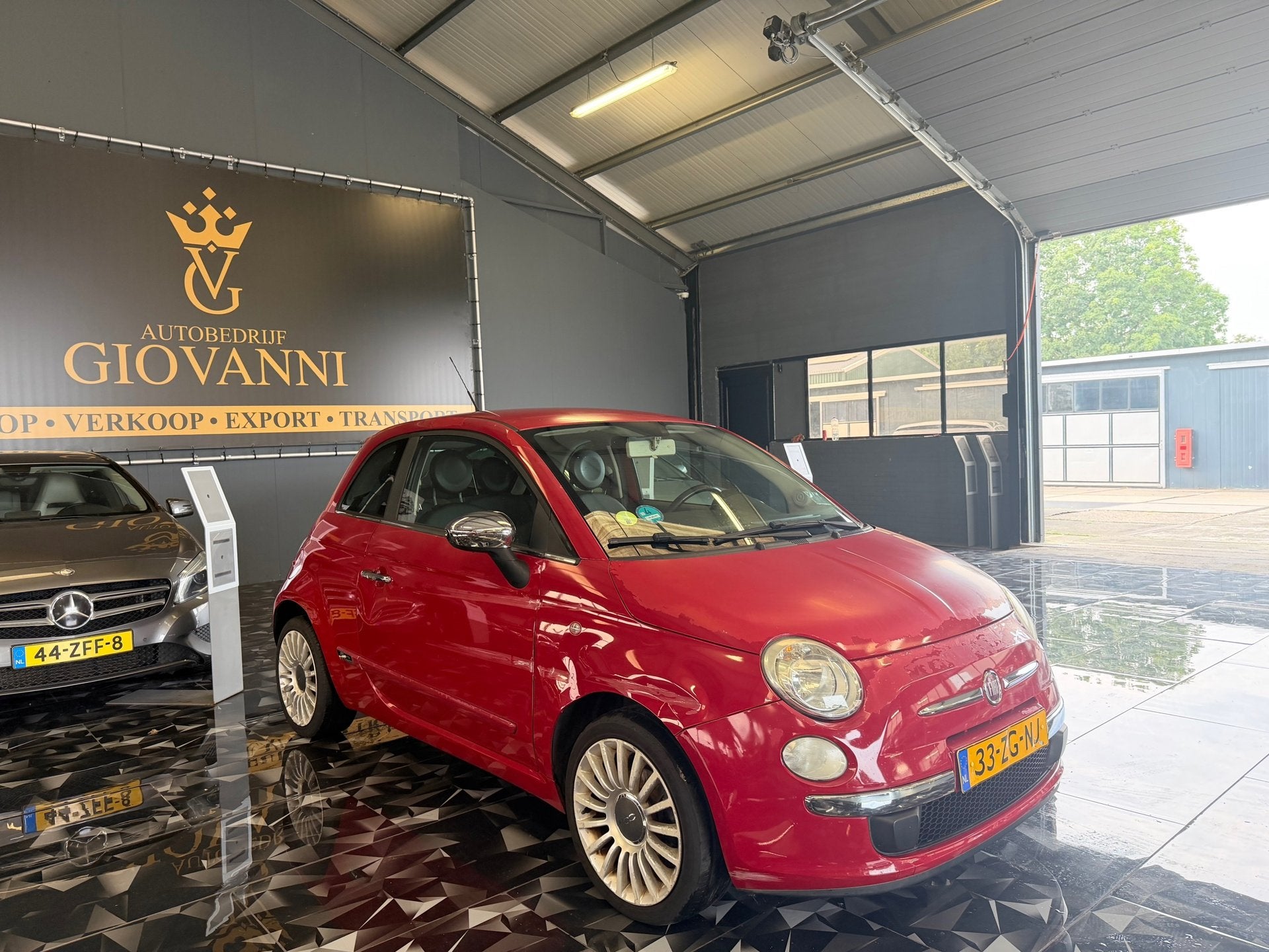 Fiat 500 1.2 Sport inruil mogelijk, Auto's, Voorwielaandrijving, 1242 cc, 4 cilinders, 840 kg