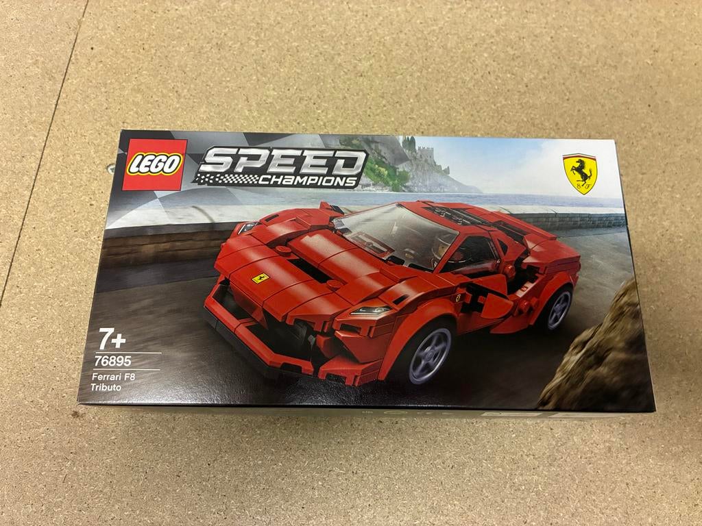 Lege doos Lego Speed Champions Ferrari F8 Tributo 76895, Kinderen en Baby's, Speelgoed | Duplo en Lego, Ophalen of Verzenden, Gebruikt