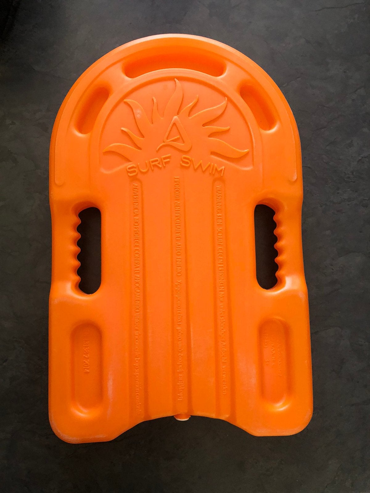 Surf swim/zwemplankje/surfplankje/board voor kinderen oranje, Kinderen en Baby's, Speelgoed | Overig, Ophalen, Gebruikt, Jongen of Meisje