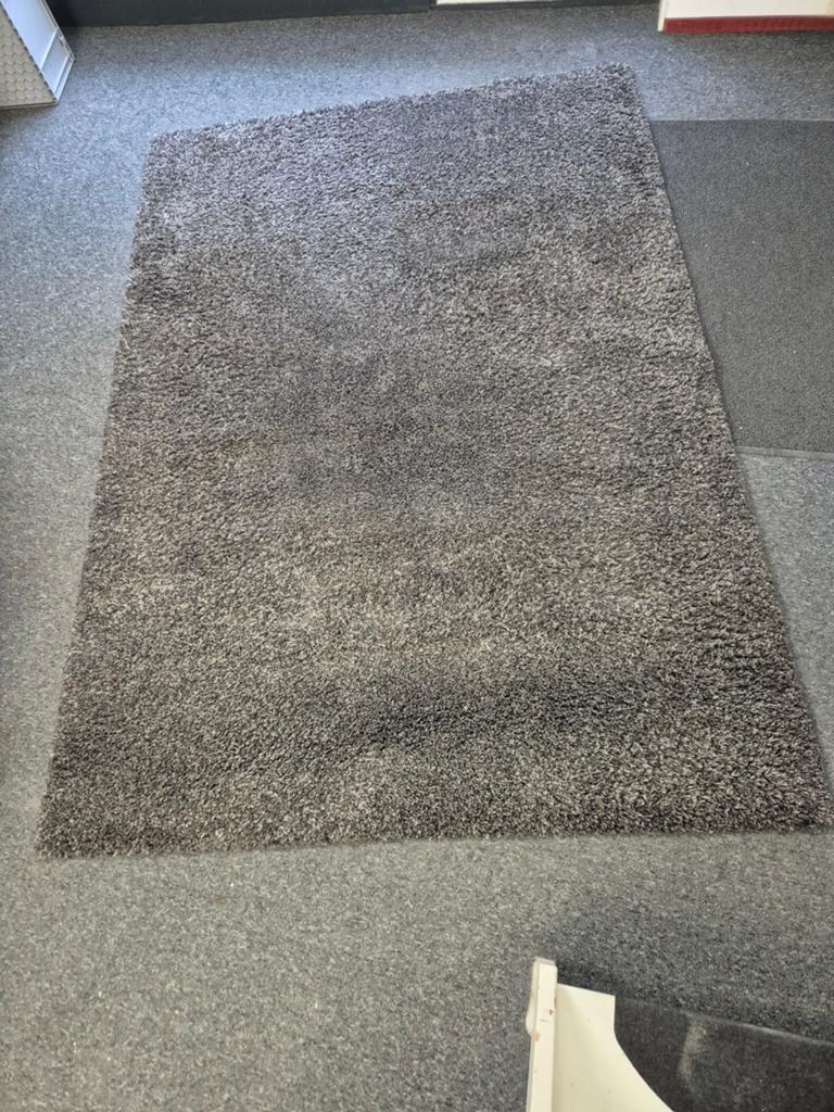 Grijs vloerkleed 3x2 meter - Excellente Shaggy, Ophalen, Shaggy, Gebruikt, 200 cm of meer