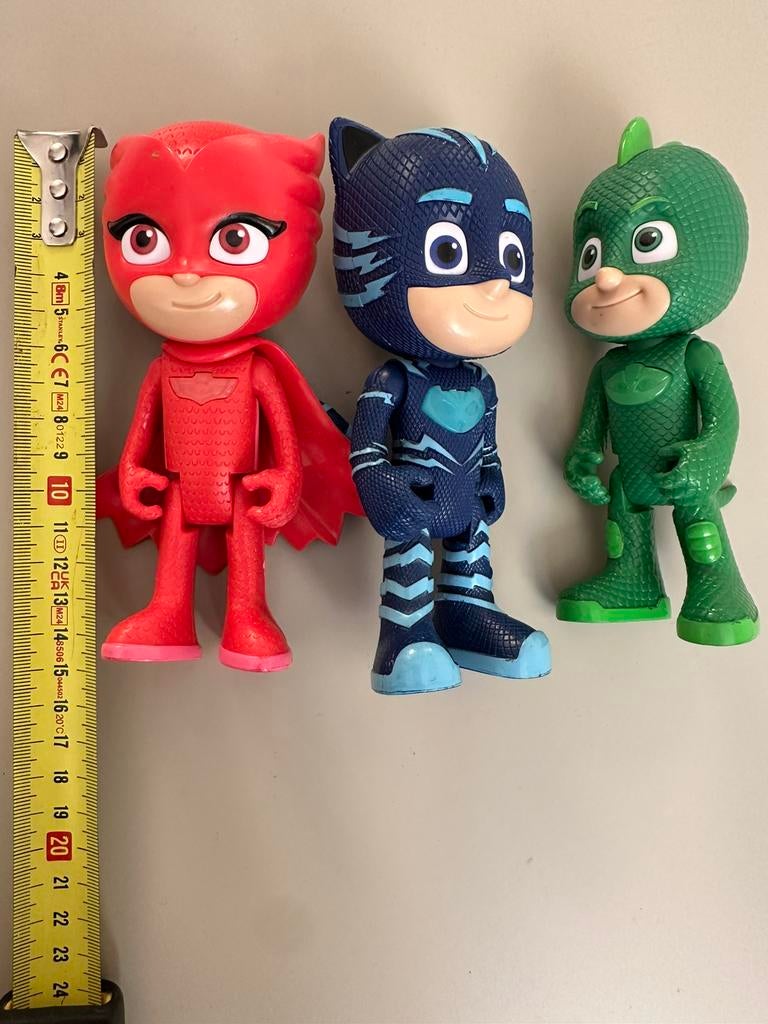 PJ Masks Figuren Set - 15cm, Ophalen of Verzenden, Zo goed als nieuw