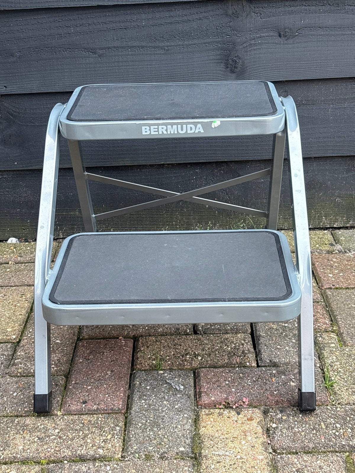 Bermuda Opstapje / Trapje voor de caravan, Caravans en Kamperen, Ophalen of Verzenden, Gebruikt