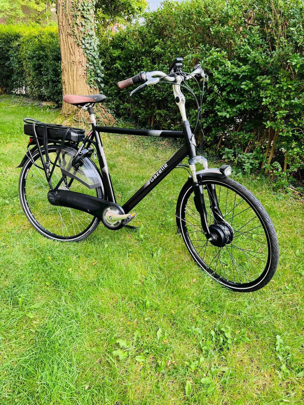 Elektrische herenfiets Gazelle Orange c7+ met platinum accu, Fietsen en Brommers, Elektrische fietsen, Ophalen, Zo goed als nieuw